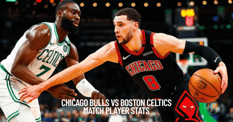 Chicago Bulls vs Boston Celtics match player stats showing key player performances and game highlights in the NBA showdown.