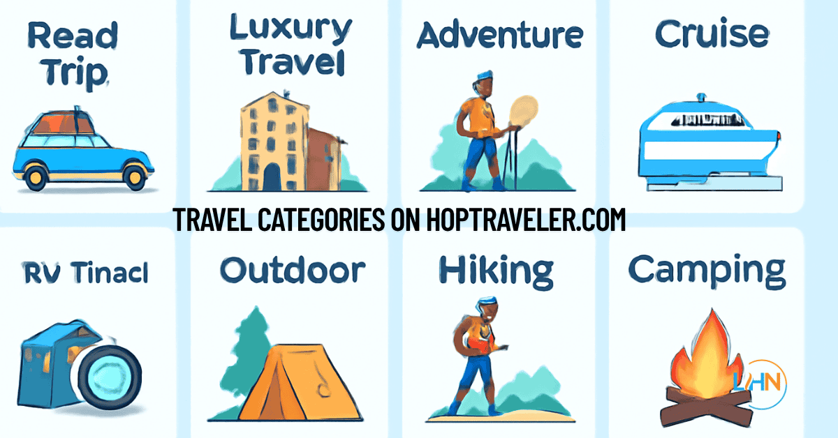 Travel Categories on HopTraveler.com
